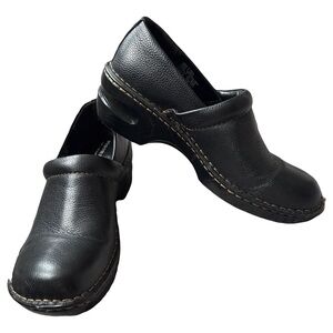 Sonoma life style by Kohl’s Black Women's leather Slip-On Loafers